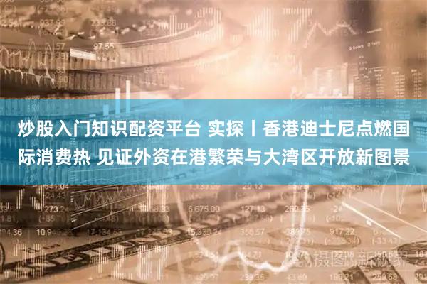 炒股入门知识配资平台 实探丨香港迪士尼点燃国际消费热 见证外资在港繁荣与大湾区开放新图景